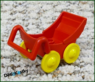 Lego® Duplo® Kočárek Červený