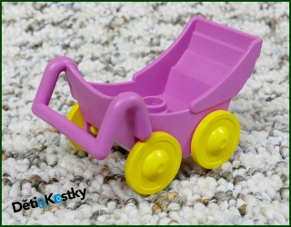 Lego® Duplo® Kočárek Růžový
